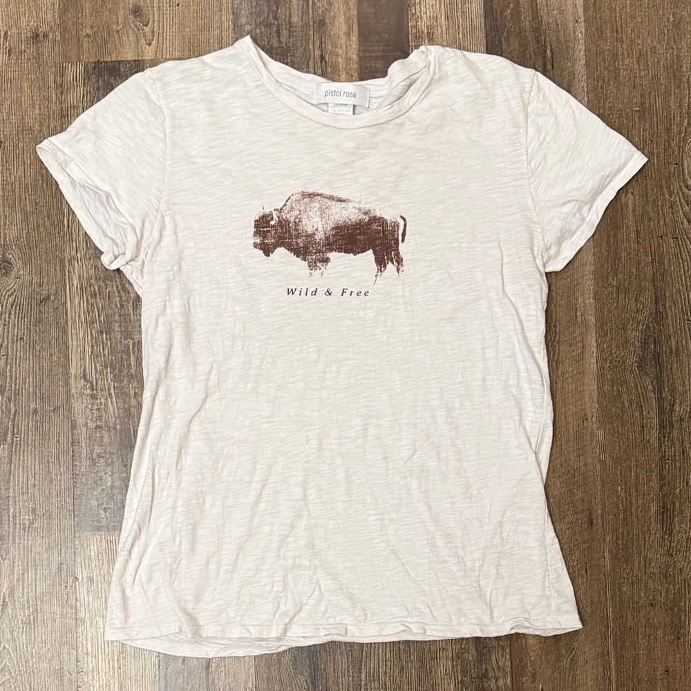 Women's Cream Short Sleeve Tee